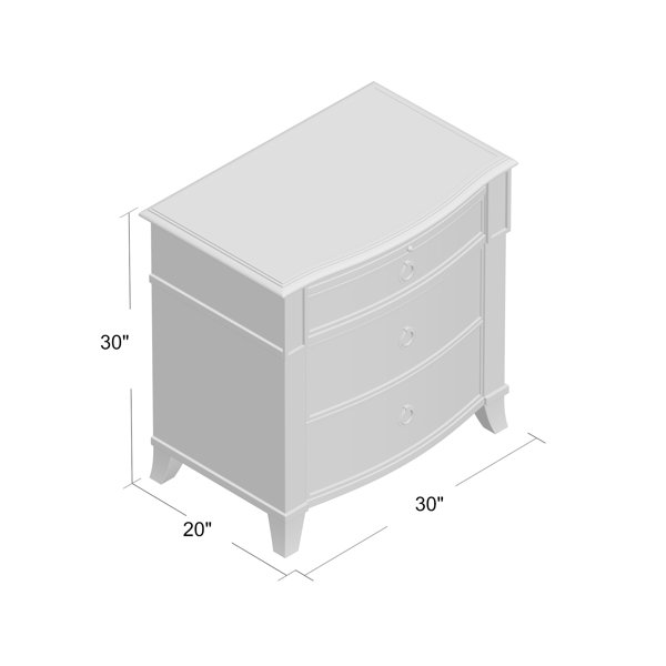 Brownstone Furniture Metropolitan 3 Drawer Bachelor's Chest & Reviews